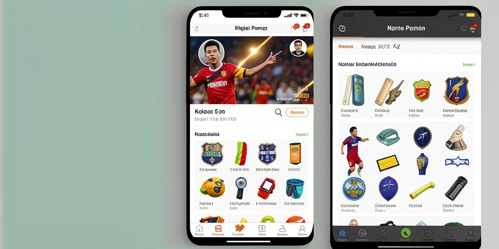 Karakter unik yang dapat Anda pilih dan gunakan.