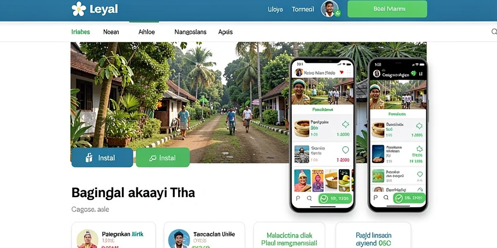 Karakter-karter unik yang bisa dipilih oleh pemain.